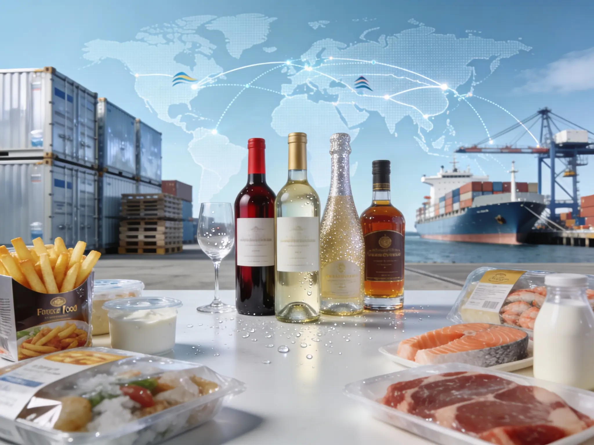 Global Logistics with Food and Wine